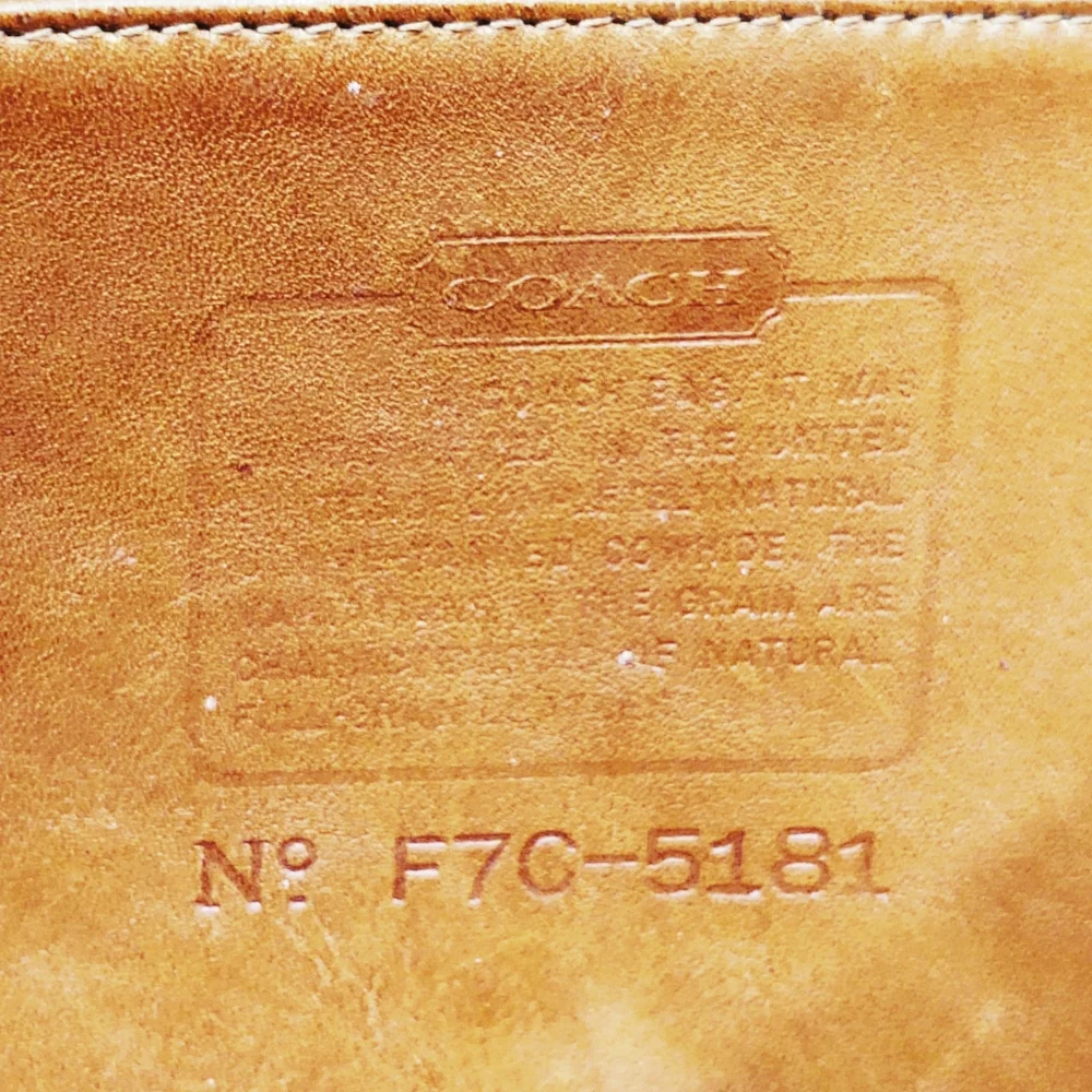 Coach Brown Leather Colebrook Messenger Bag Made in The United Stat…